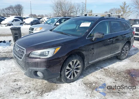 2017 Subaru Outback 2.5I Touring z USA, uszkodzony, nr VIN 4S4BSATC0H3216015